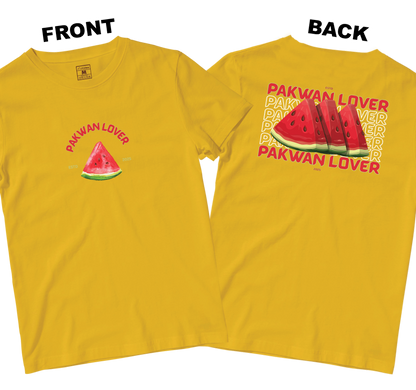 Cotton Shirt: Pakwan Lover (Front and Back)