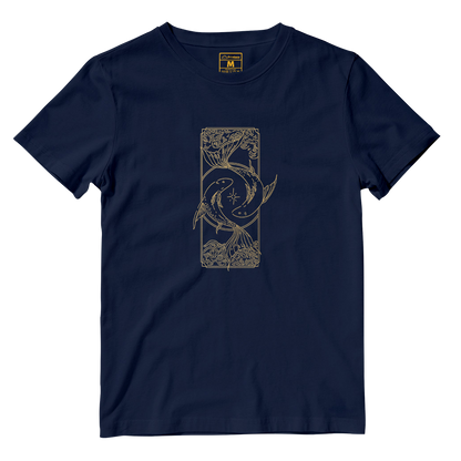 Cotton Shirt: Pisces Gold