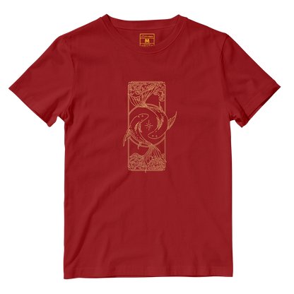 Cotton Shirt: Pisces Gold