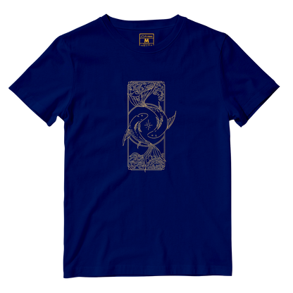 Cotton Shirt: Pisces Gold
