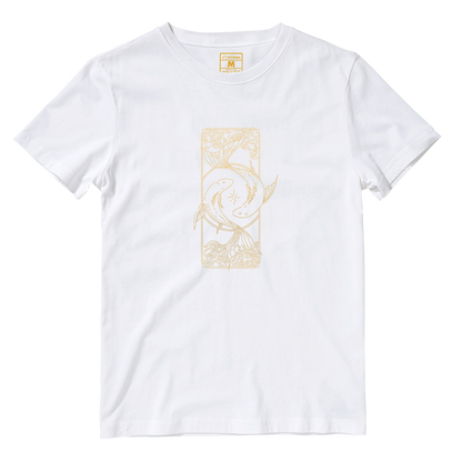 Cotton Shirt: Pisces Gold