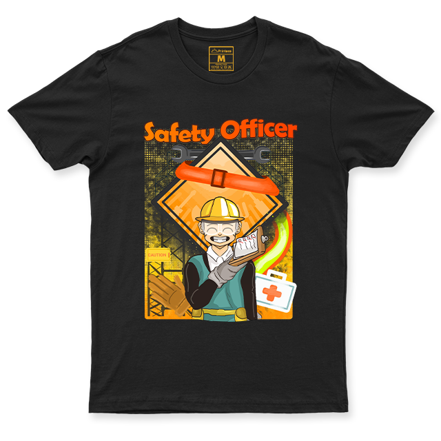 C. Spandex Shirt: Safety Officer Male