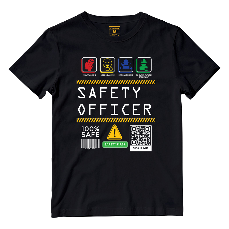 Cotton Shirt: Safety Officer Label