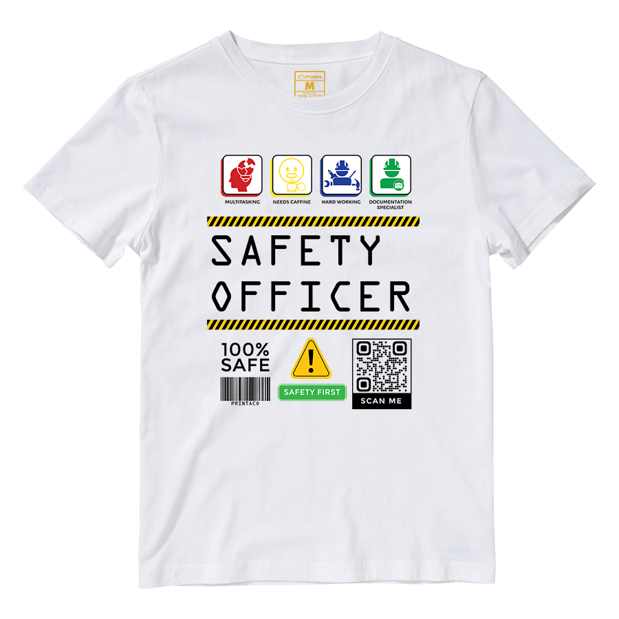 Cotton Shirt: Safety Officer Label