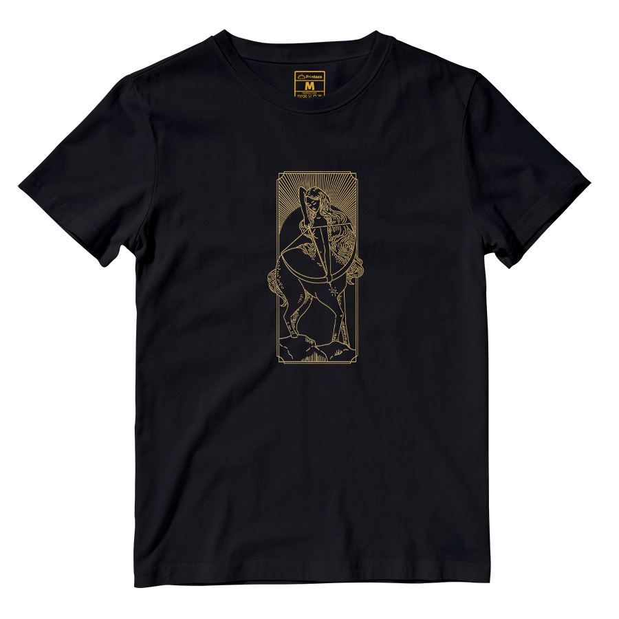 Cotton Shirt: Sagittarius Gold