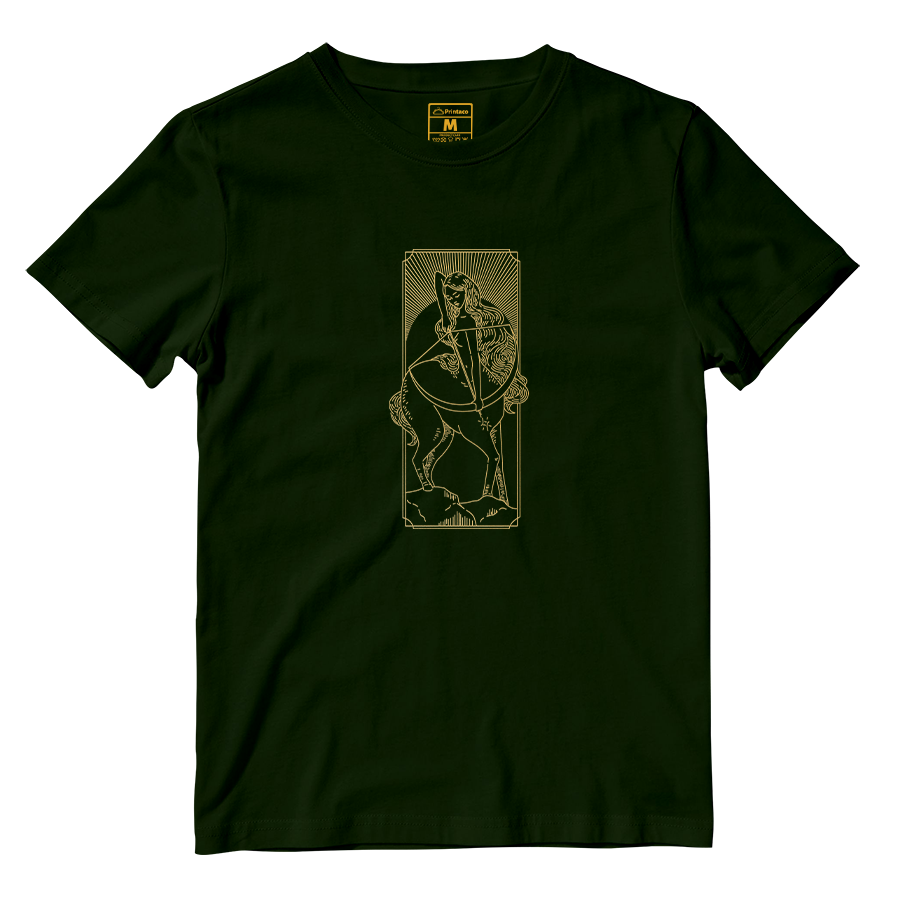 Cotton Shirt: Sagittarius Gold