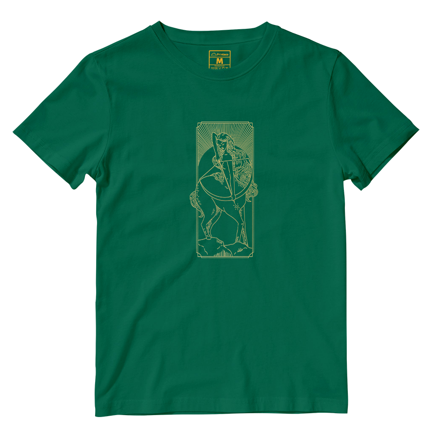 Cotton Shirt: Sagittarius Gold
