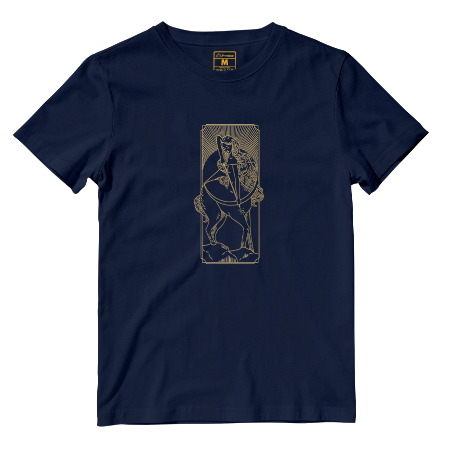 Cotton Shirt: Sagittarius Gold