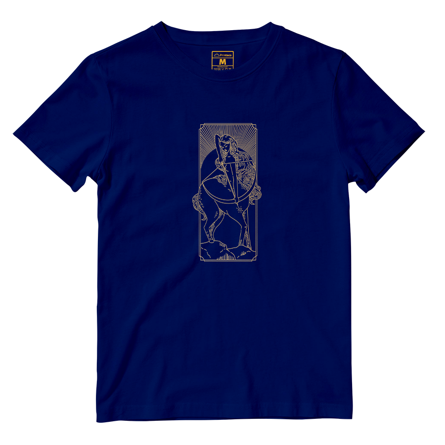 Cotton Shirt: Sagittarius Gold