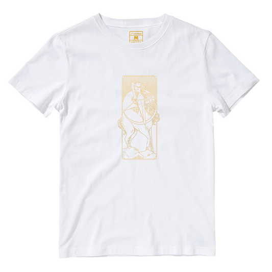 Cotton Shirt: Sagittarius Gold