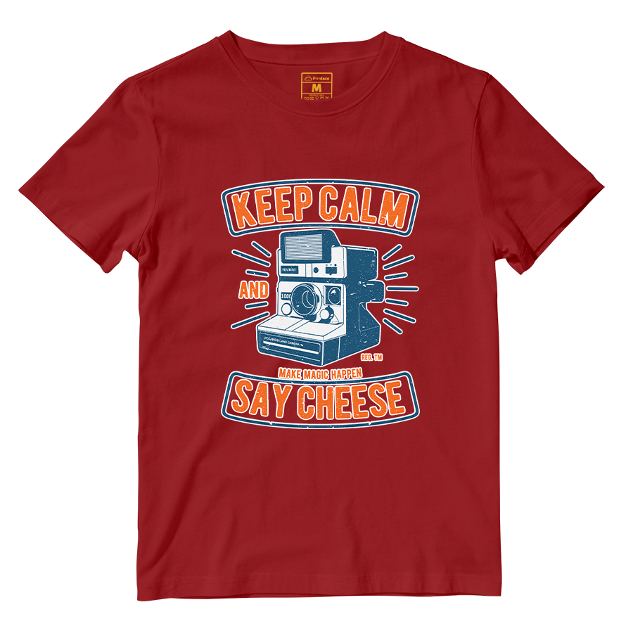 Cotton Shirt: Say Cheese
