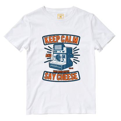 Cotton Shirt: Say Cheese