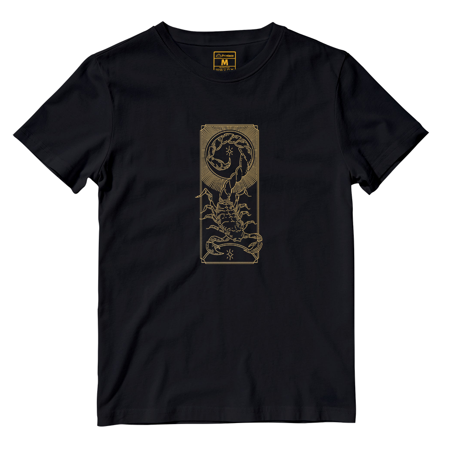 Cotton Shirt: Scorpio Gold