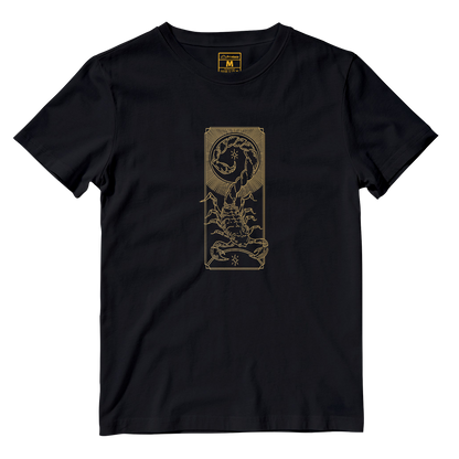 Cotton Shirt: Scorpio Gold