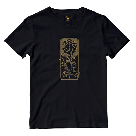 Cotton Shirt: Scorpio Gold