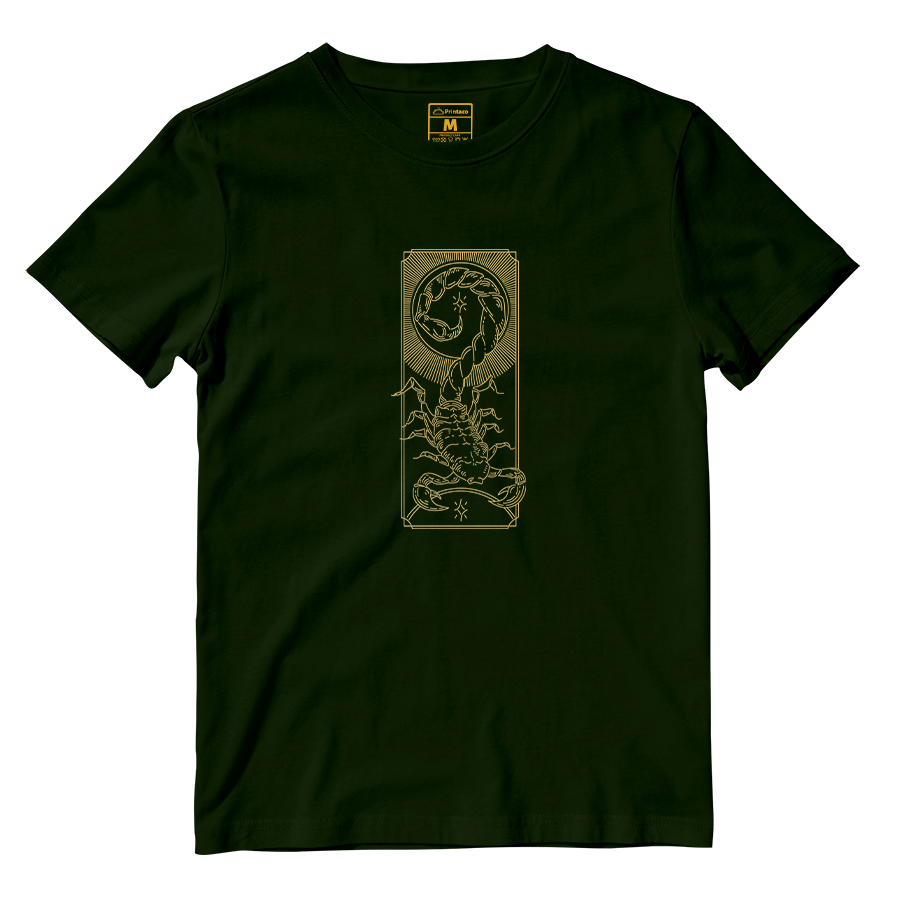 Cotton Shirt: Scorpio Gold