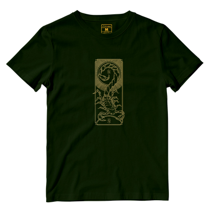 Cotton Shirt: Scorpio Gold