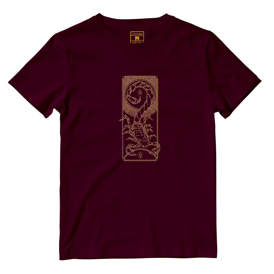 Cotton Shirt: Scorpio Gold