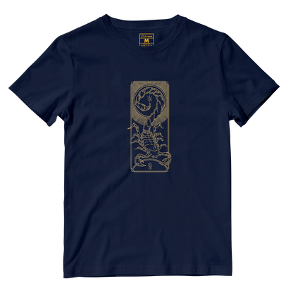 Cotton Shirt: Scorpio Gold
