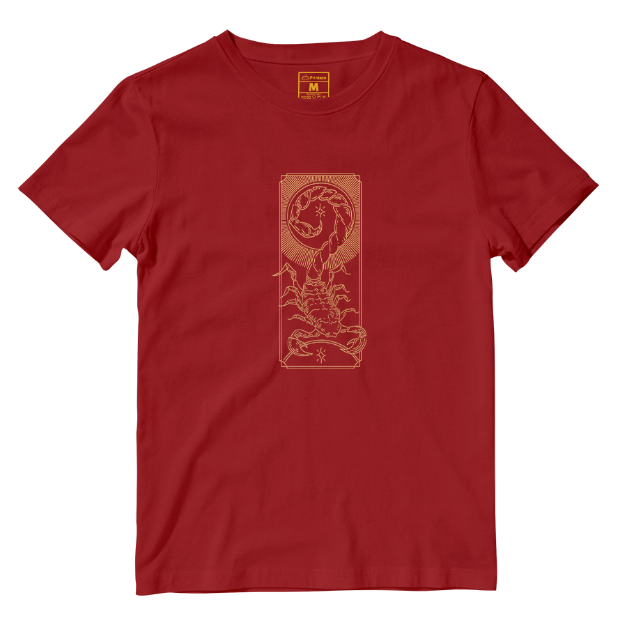Cotton Shirt: Scorpio Gold