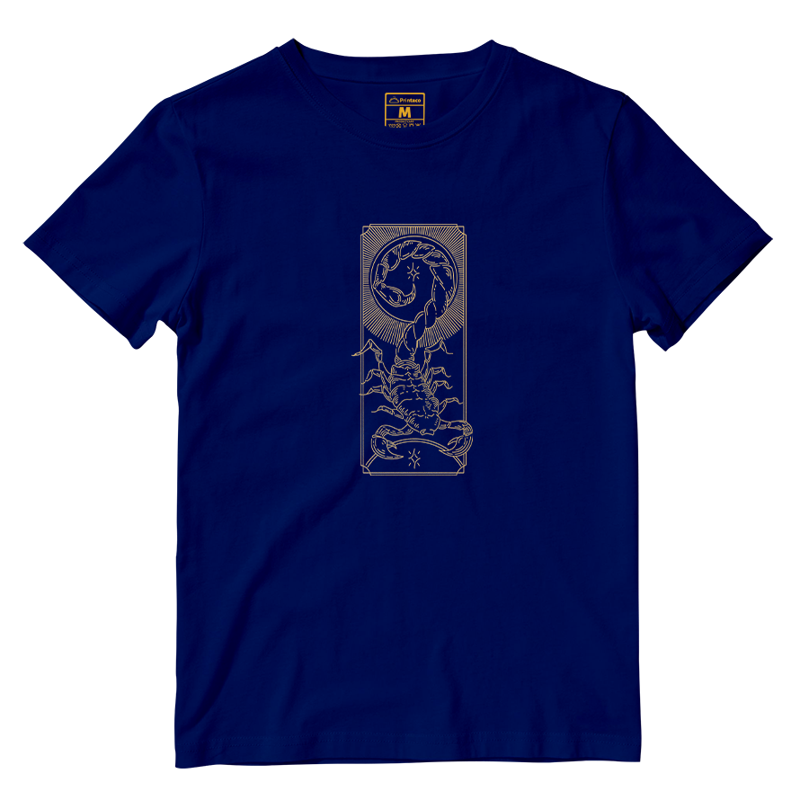 Cotton Shirt: Scorpio Gold