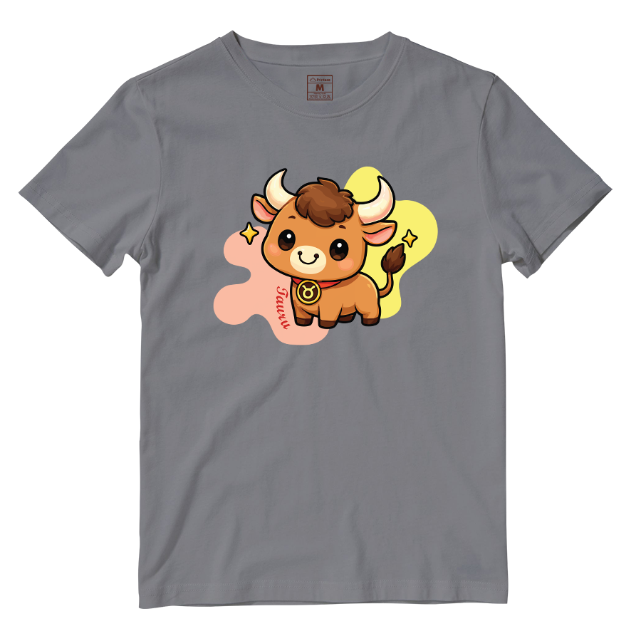 Cotton Shirt: taurus Cartoon