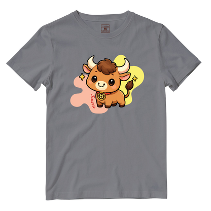 Cotton Shirt: taurus Cartoon