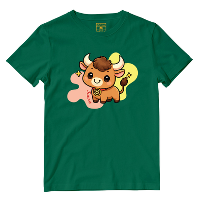 Cotton Shirt: taurus Cartoon