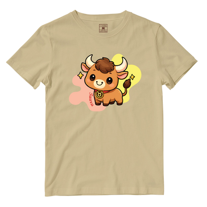 Cotton Shirt: taurus Cartoon
