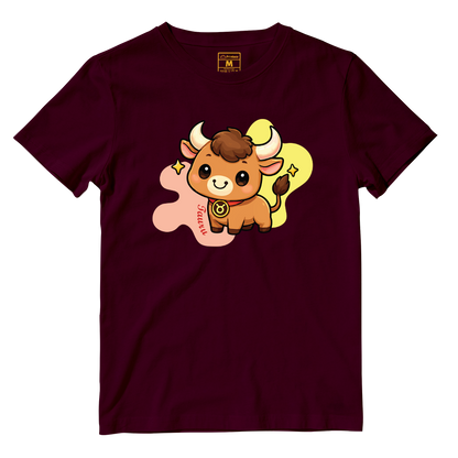 Cotton Shirt: taurus Cartoon