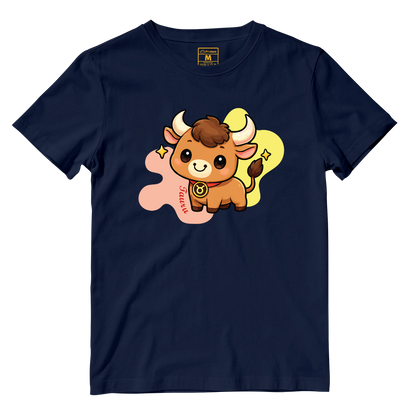 Cotton Shirt: taurus Cartoon