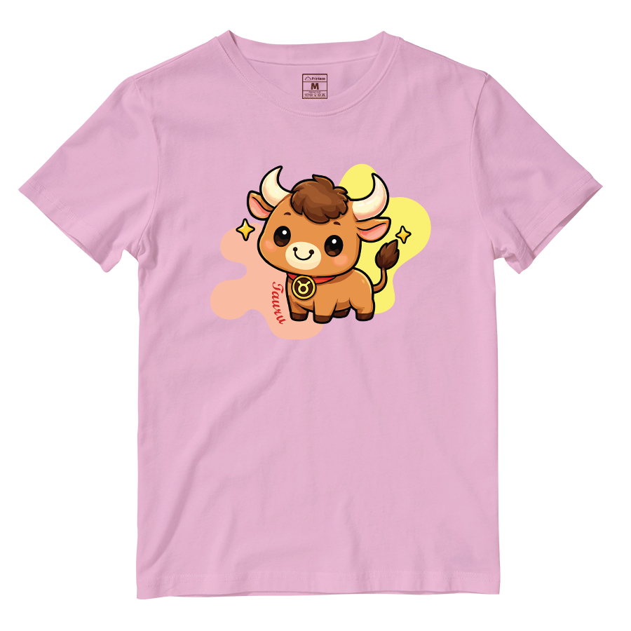 Cotton Shirt: taurus Cartoon