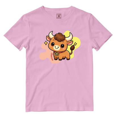 Cotton Shirt: taurus Cartoon
