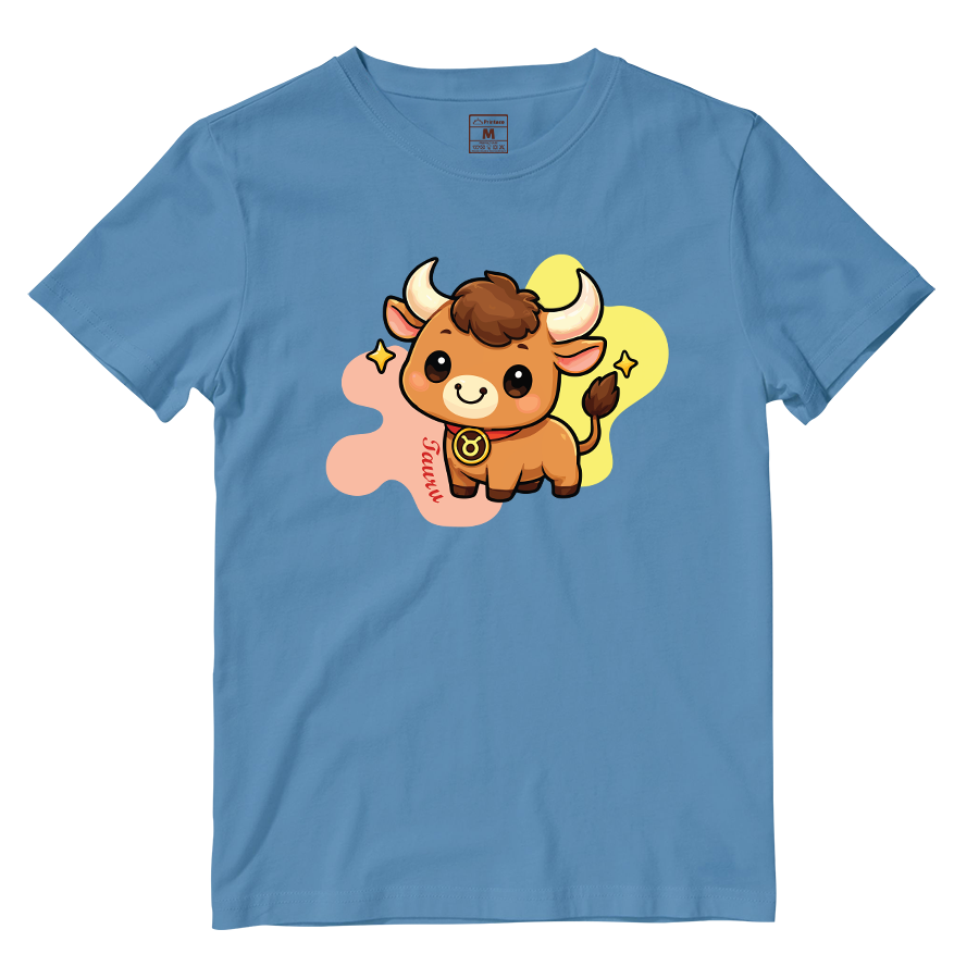 Cotton Shirt: taurus Cartoon