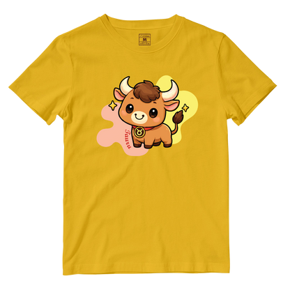 Cotton Shirt: taurus Cartoon