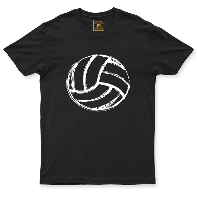 Drifit Shirt: Volleyball Brush