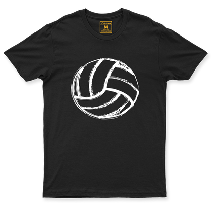 Drifit Shirt: Volleyball Brush