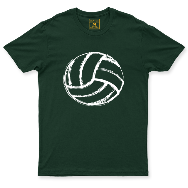 Drifit Shirt: Volleyball Brush