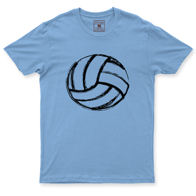 Drifit Shirt: Volleyball Brush