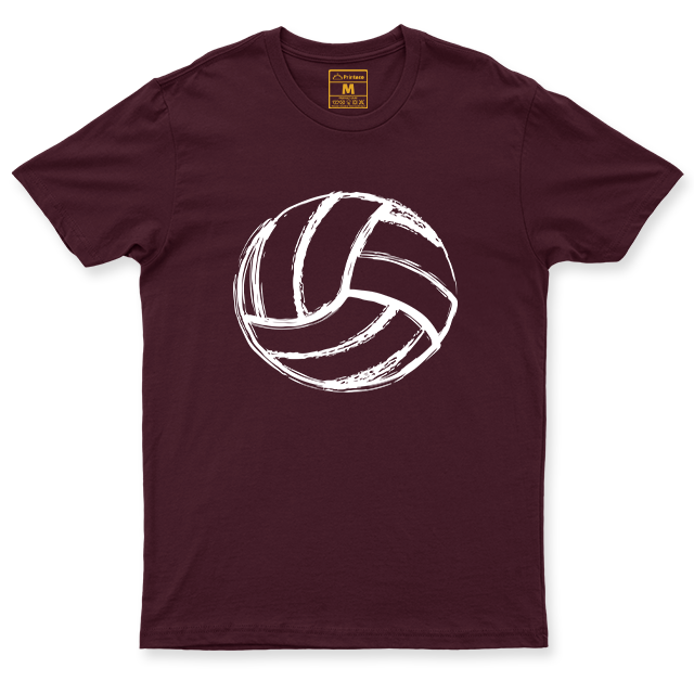 Drifit Shirt: Volleyball Brush