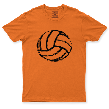 Drifit Shirt: Volleyball Brush