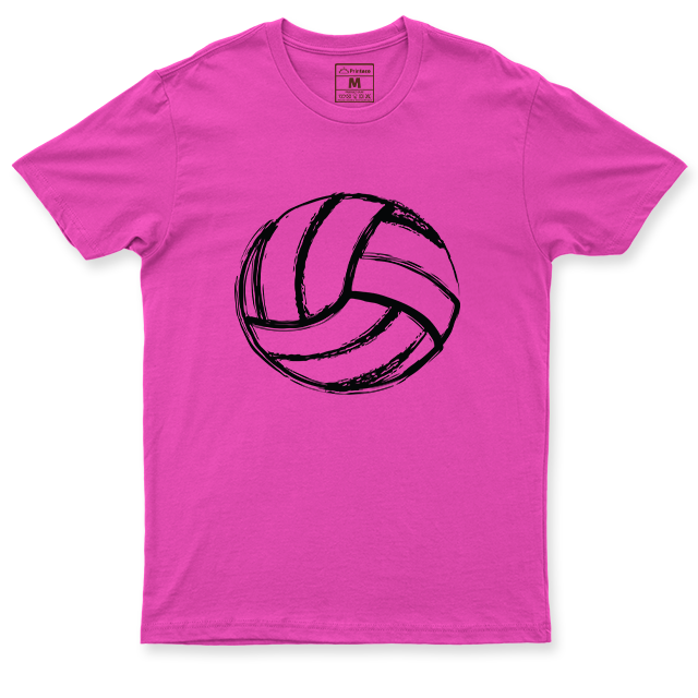 Drifit Shirt: Volleyball Brush