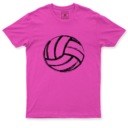 Drifit Shirt: Volleyball Brush