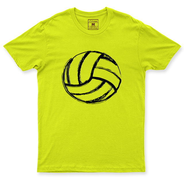 Drifit Shirt: Volleyball Brush