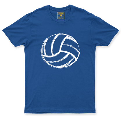 Drifit Shirt: Volleyball Brush