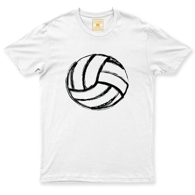 Drifit Shirt: Volleyball Brush