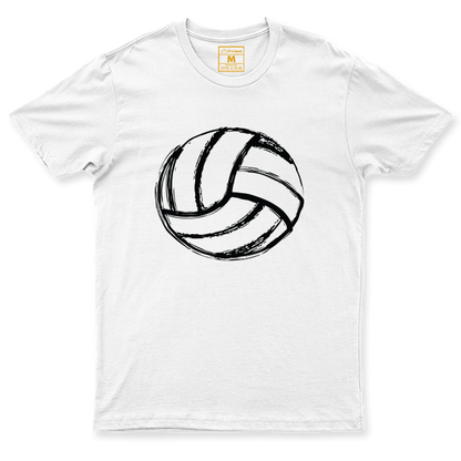 Drifit Shirt: Volleyball Brush