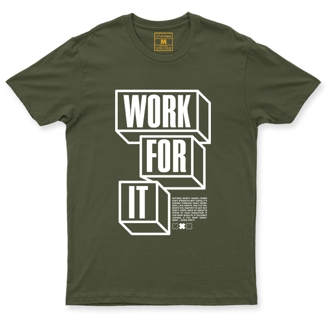 Drifit Shirt: Work For It