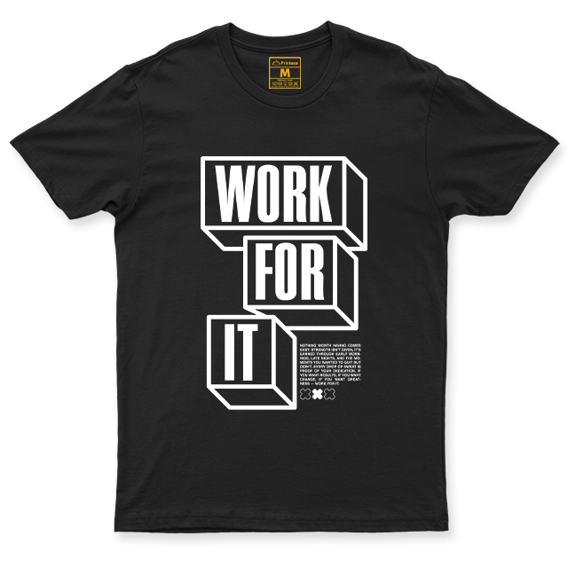 Drifit Shirt: Work For It