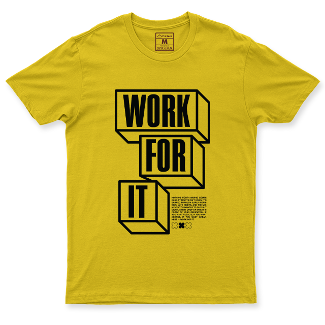 Drifit Shirt: Work For It